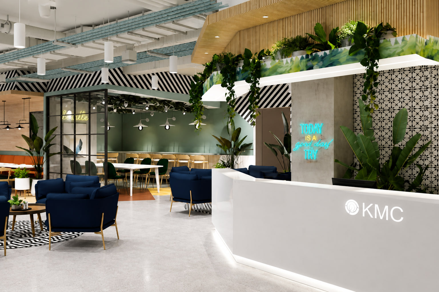 KMC Solutions — Armstrong Corporate Center workspace hero