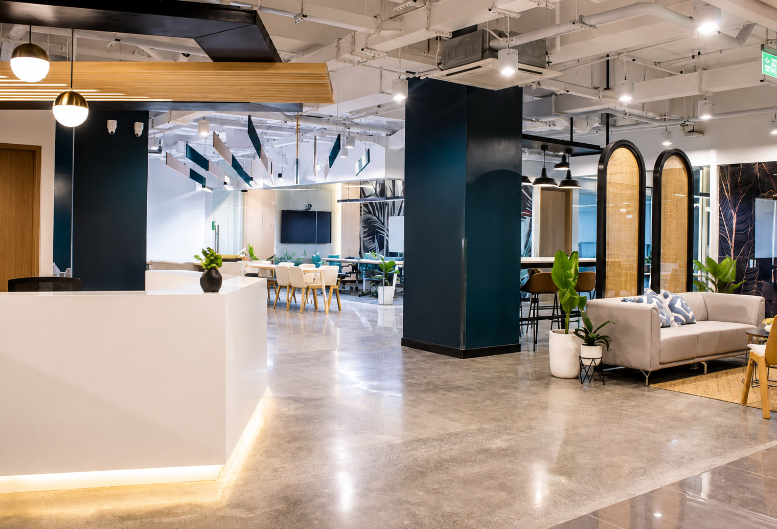 KMC Solutions — Armstrong Corporate Center workspace view 2